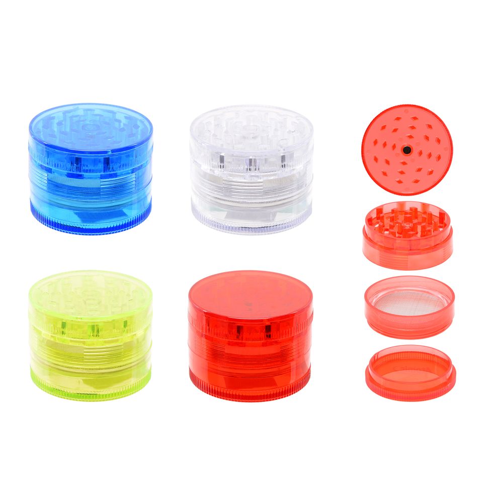 12x Atomic Kunststoff Grinder 50mm