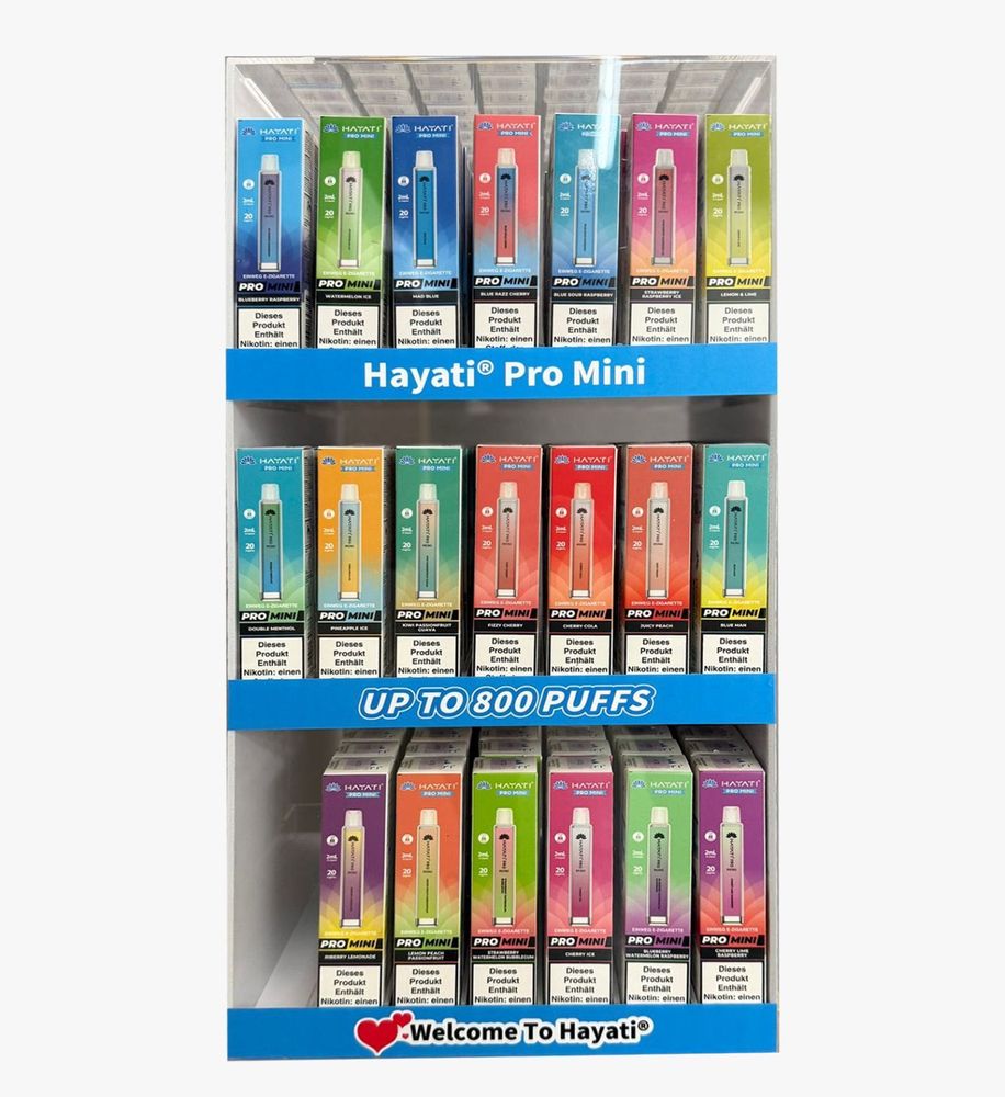 Hayati Pro Mini Aufsteller (vorbefüllt)