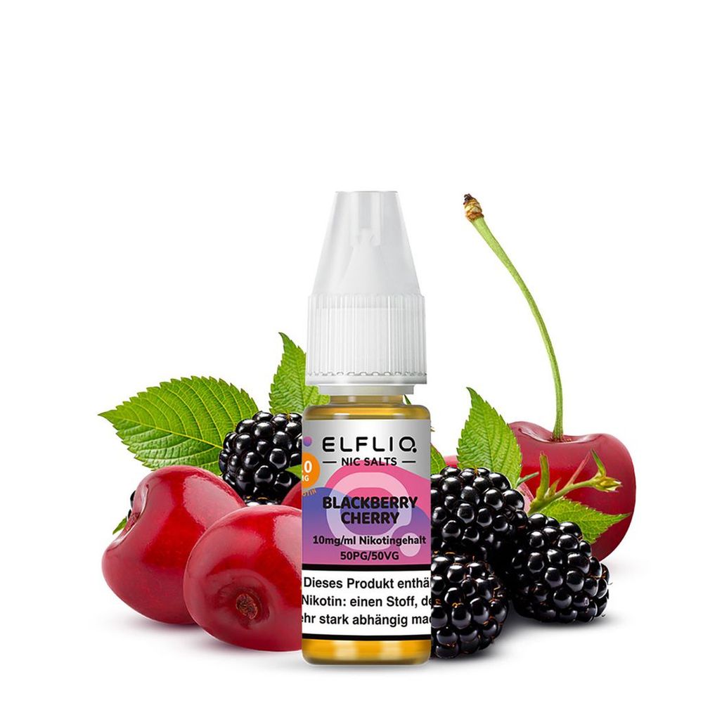 10x Liquid Blackberry Cherry - Elfliq by Elf Bar