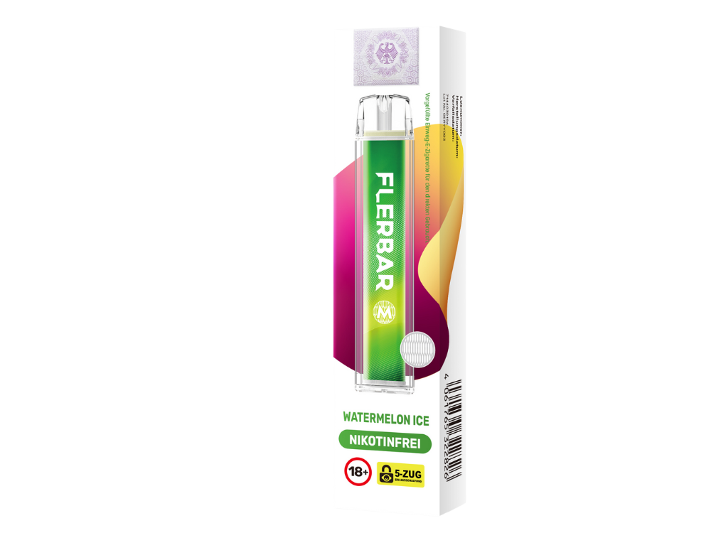 10x Flerbar M – Watermelon Ice 0mg Nikotin
