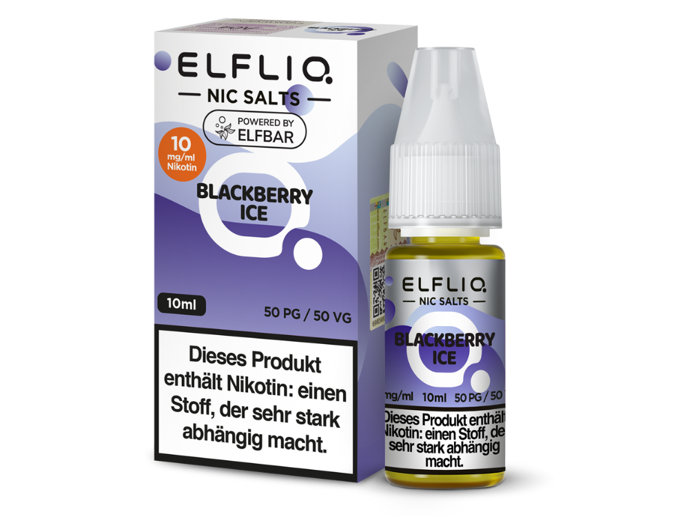 10x Liquid Blackberry Ice - Elfliq by Elf Bar