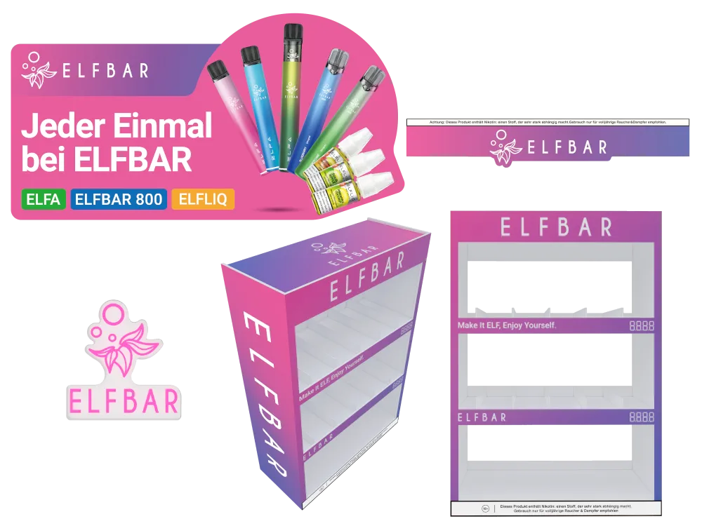 Elfbar Marketing Paket Premium LED