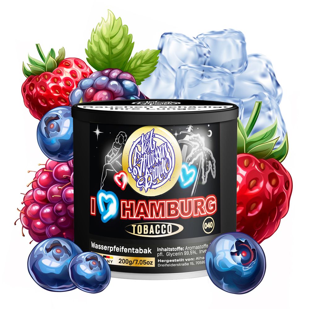187 Tobacco - I Love Hamburg - 200g