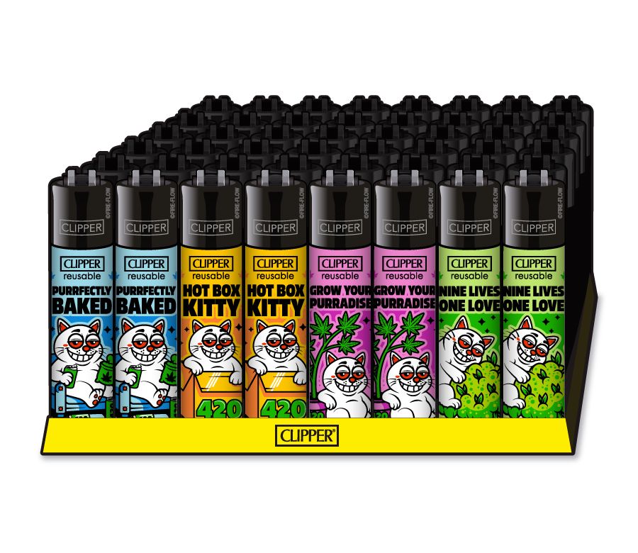 48x Clipper Reibrad Catz nachfüllbar