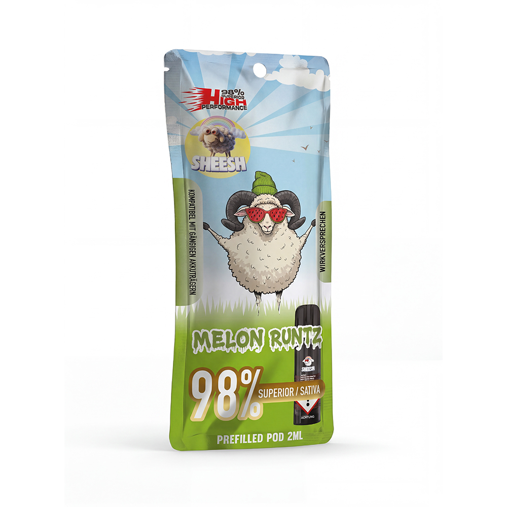 10x SHEESH - H3 Superior Pod - Melon Runtz - 2ml