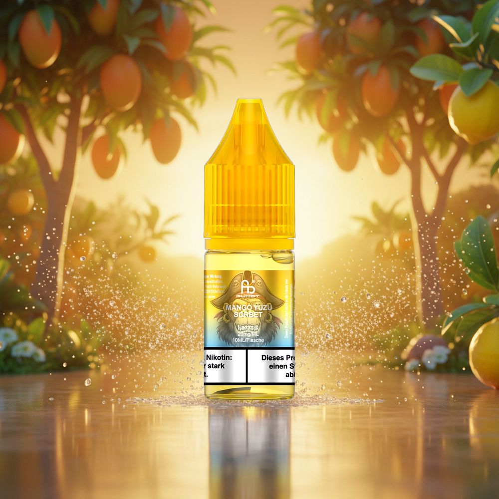 10x RandM Liquid - Mango Yuzu Sorbet - 10ml