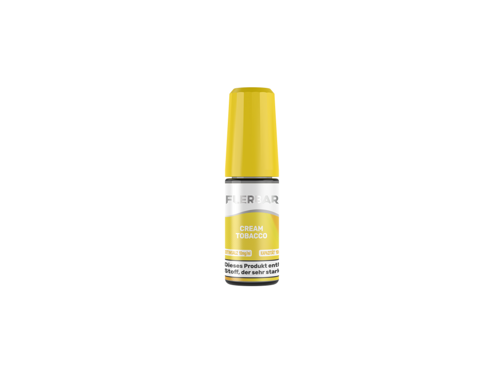 10x Flerbar Liquid - Cream Tobacco - 10ml