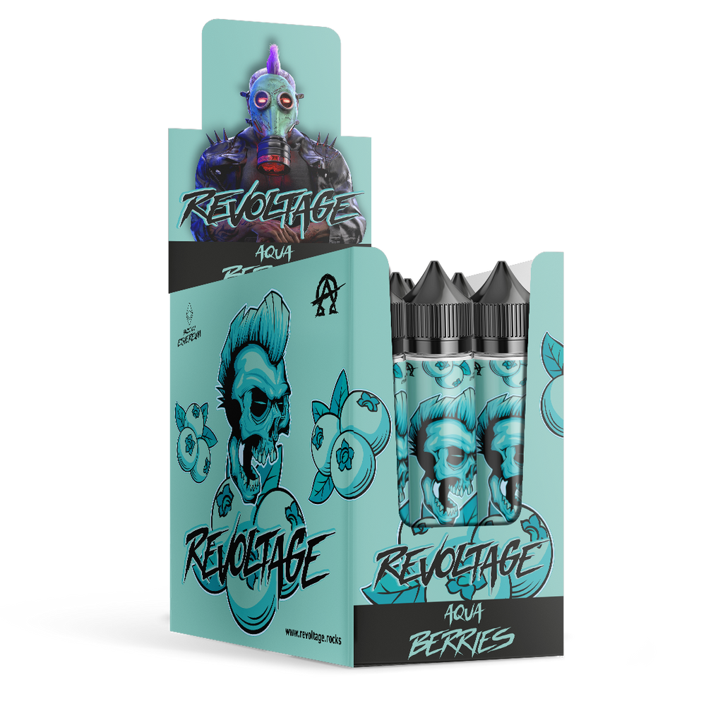 15x Revoltage - Aqua Berries - 10ml Aroma