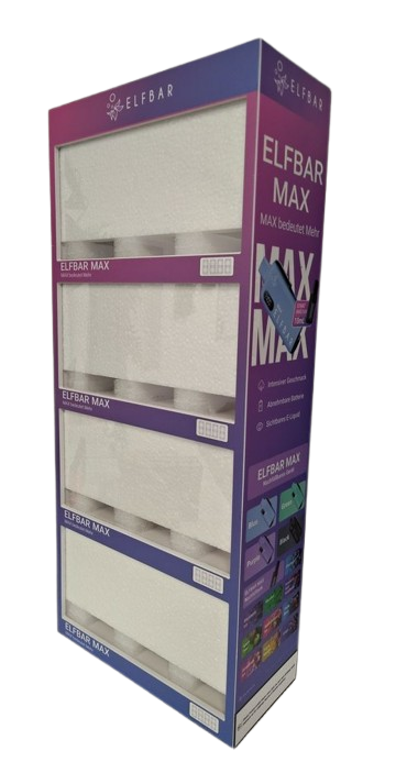 Elfbar Max Display Aufsteller (4 Ebenen)