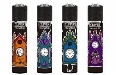 48x Clipper Reibrad Kuckucksuhr nachfüllbar