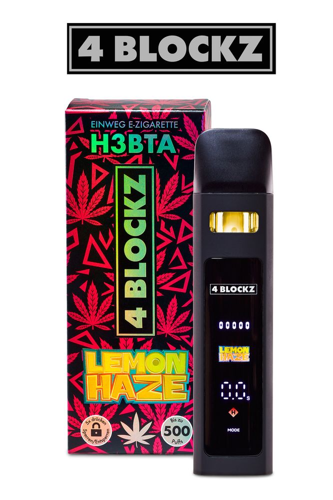 10x 4 Blockz Digital - H3BTA - Lemon Haze (1ml CRD)