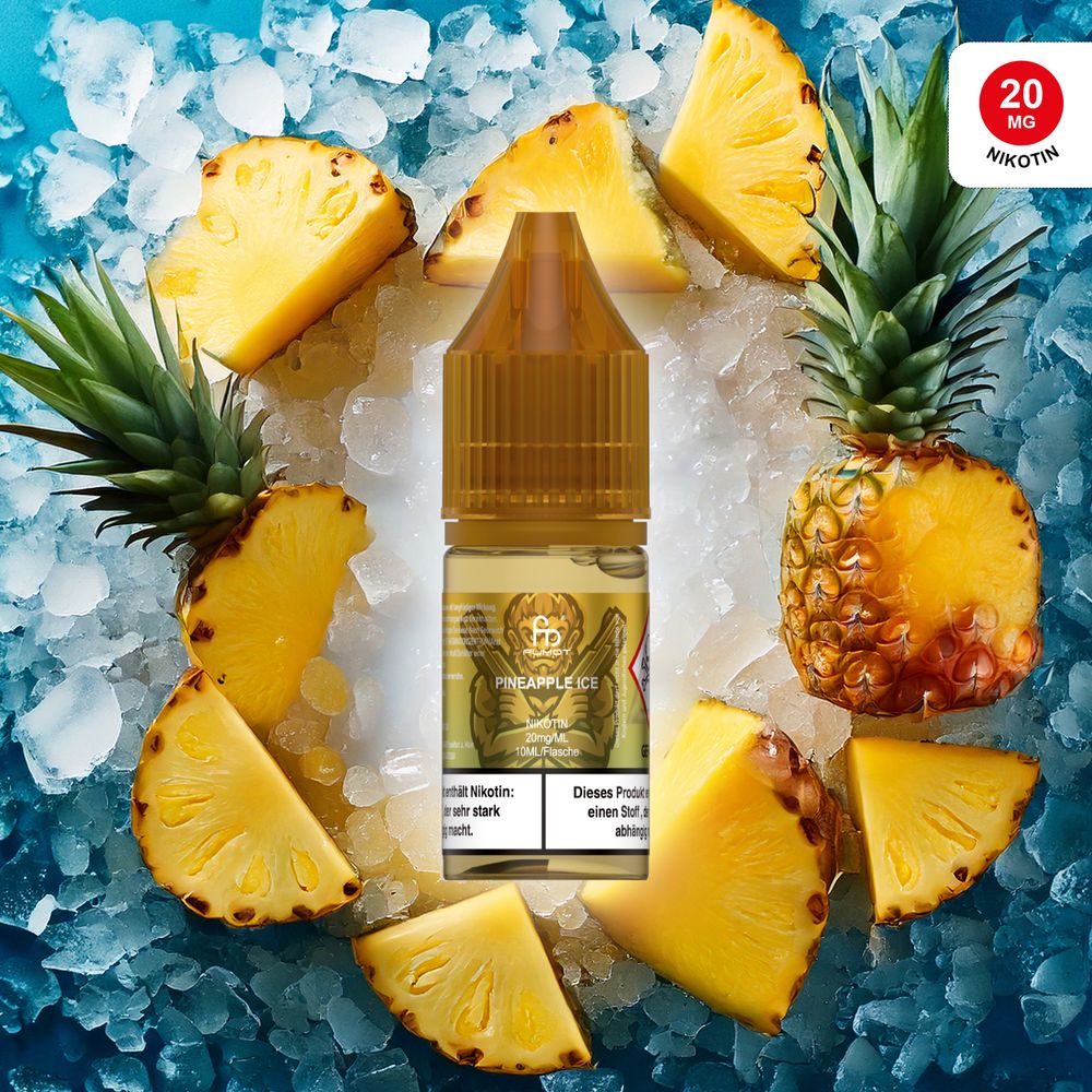 10x RandM Liquid - Pineapple Ice - 10ml