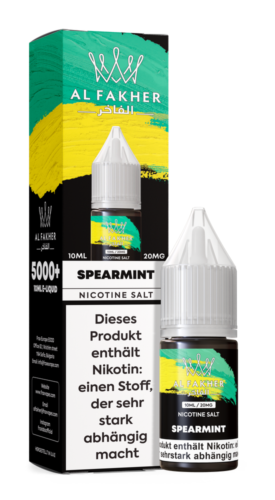 10x Al Fakher Liquid - SPEARMINT