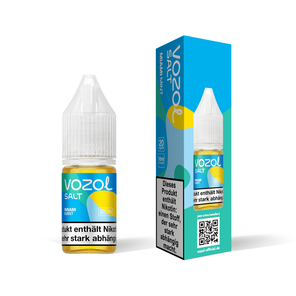 10x Vozol Liquid - Miami Mint - 10ml