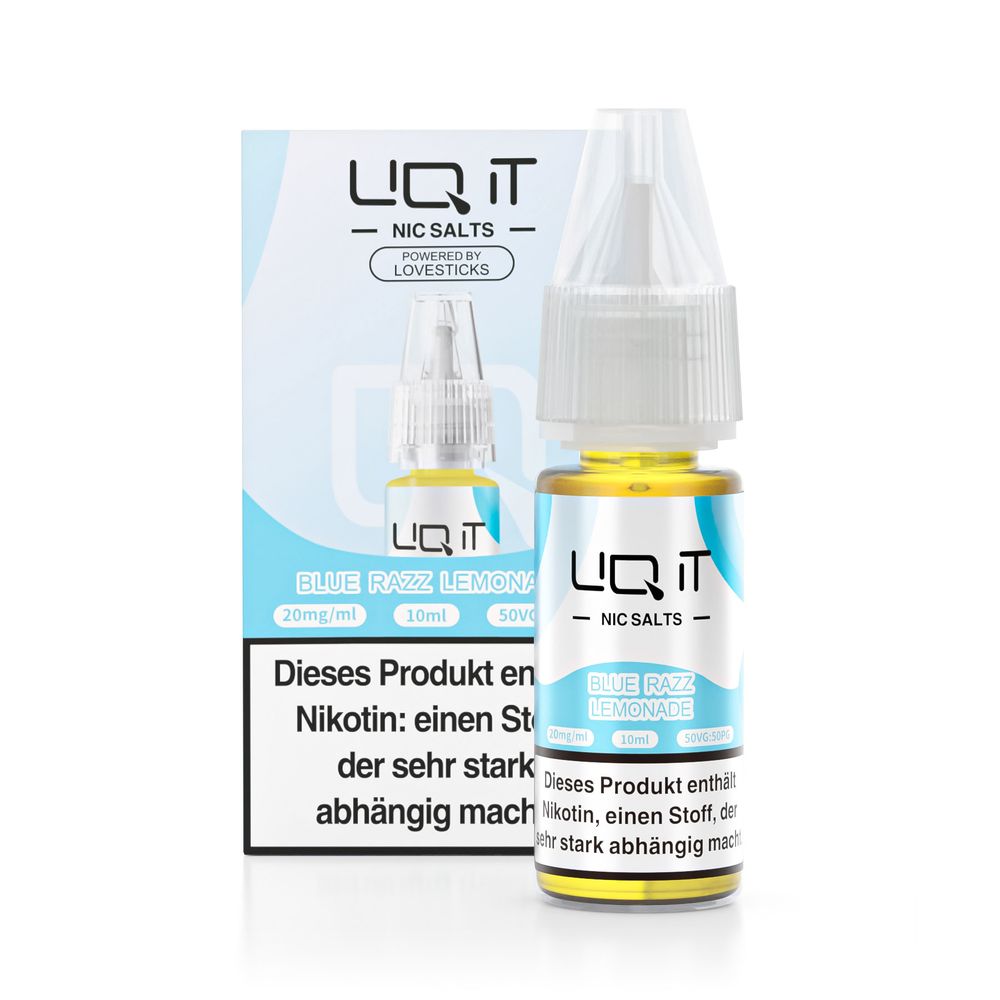 10x LIQ IT Liquid - Blue Razz Lemonade