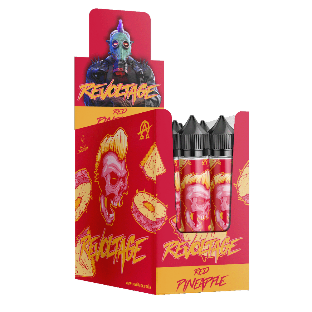 15x Revoltage - Red Pineapple - 10ml Aroma
