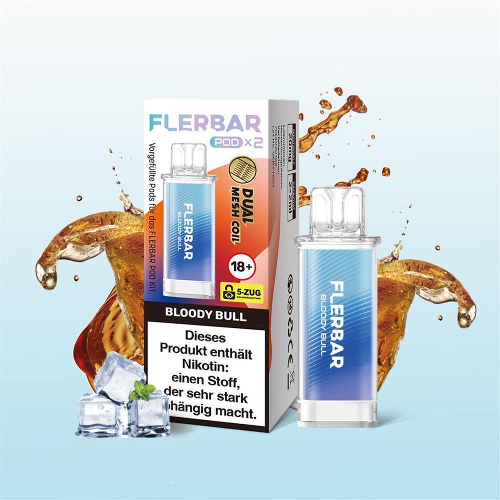 10x Flerbar Pods 10% Akkuträger Gratis