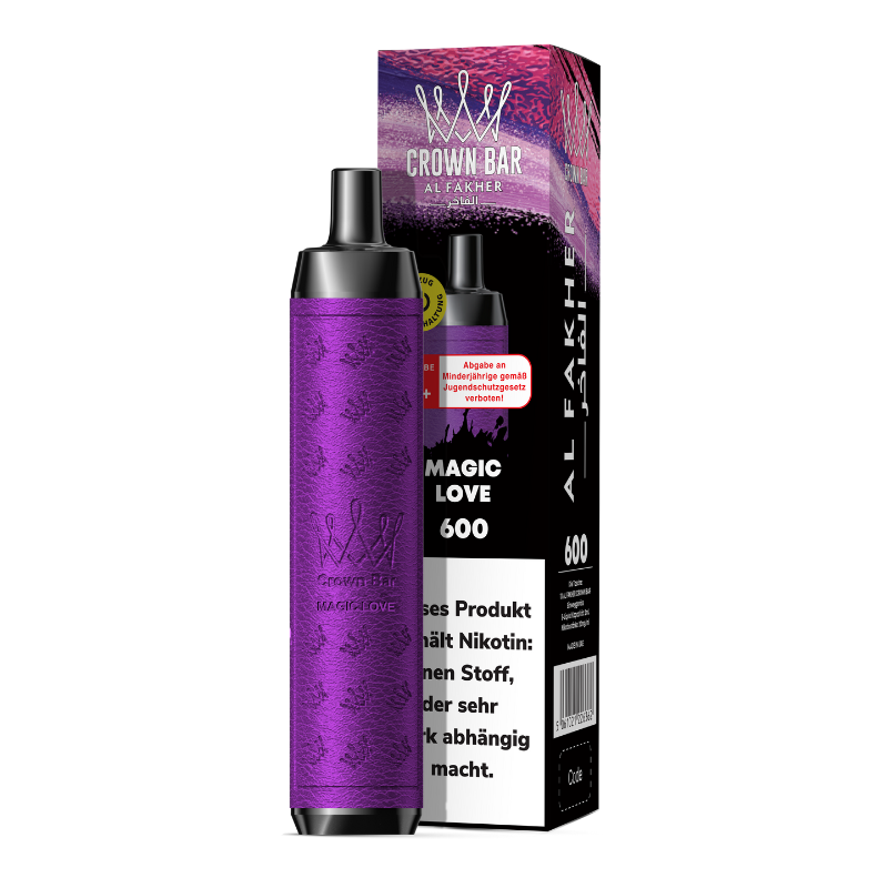 10x Al Fakher Crown Bar 600 Magic Love