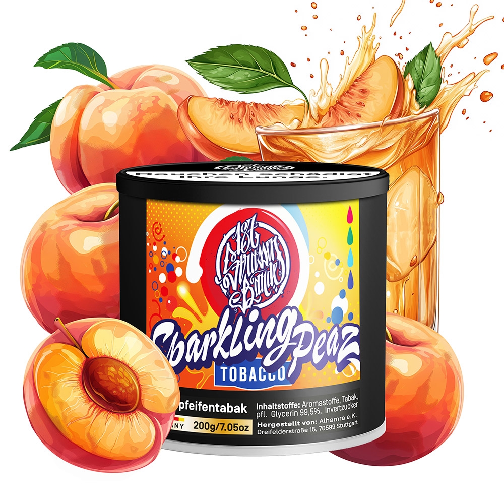 187 Tobacco - Sparkling Peaz - 200g - 27,90€