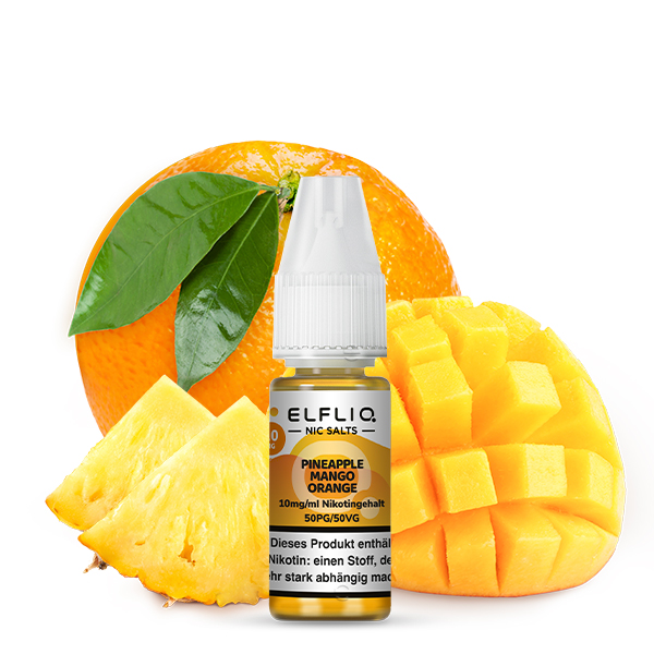 10x Liquid Pineapple Mango Orange - Elfliq by Elf Bar