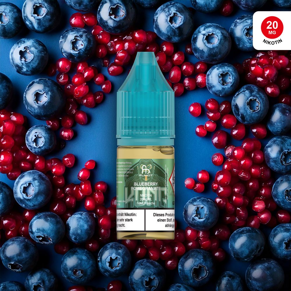 10x RandM Liquid - Blueberry Pomegranate - 10ml