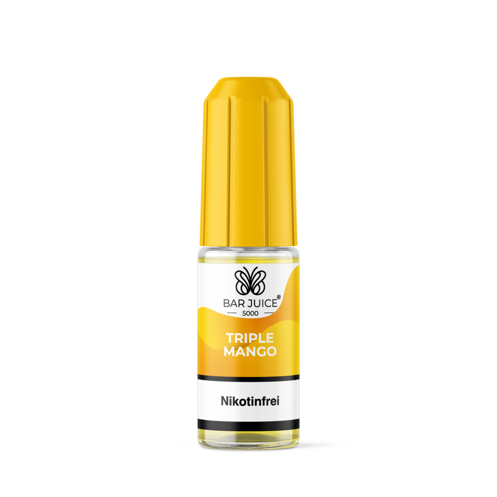 10x Bar Juice 5000 Triple Mango Nikotinsalz Liquid 10 ml