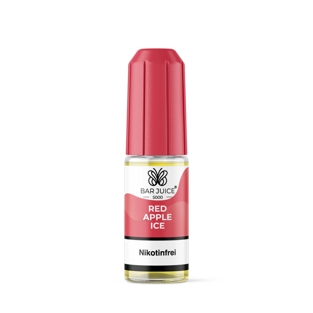 10x Bar Juice 5000 Red Apple Ice Nikotinsalz Liquid 10 ml