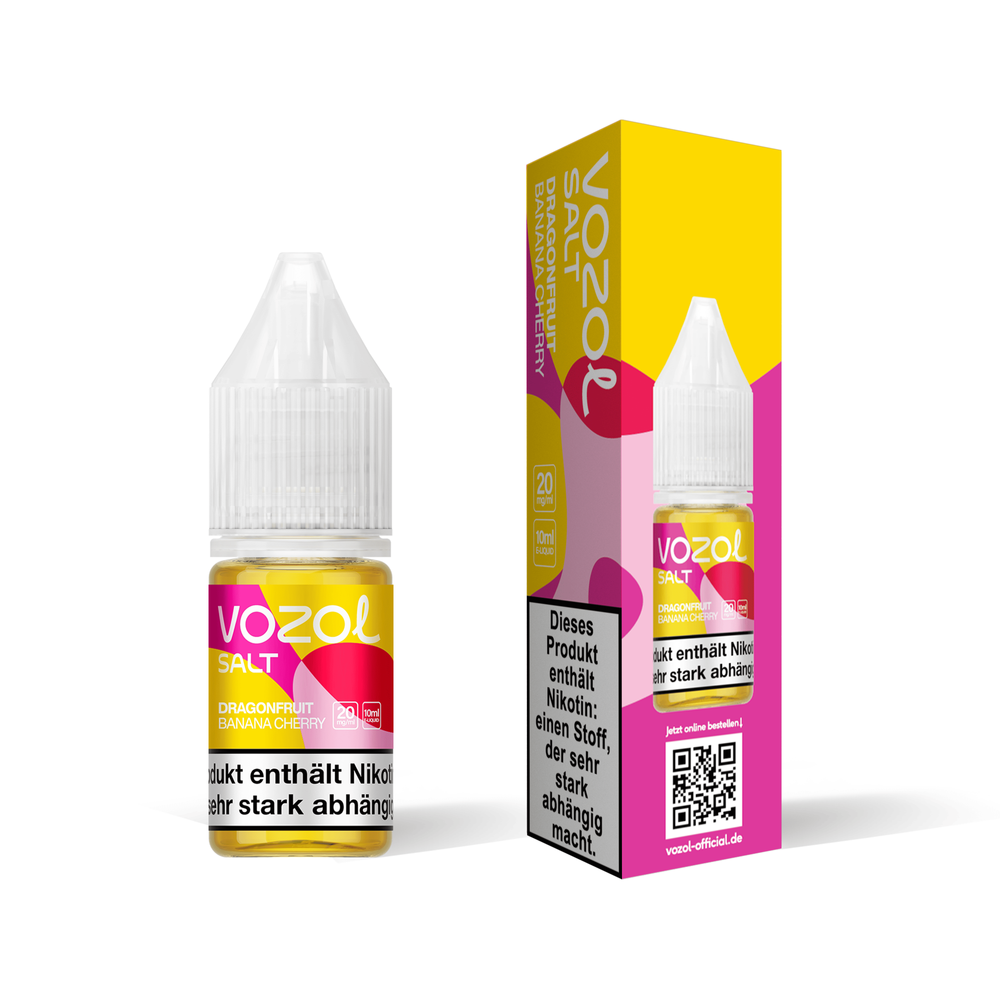 10x Vozol Liquid - Dragonfruit Banana Cherry - 10ml