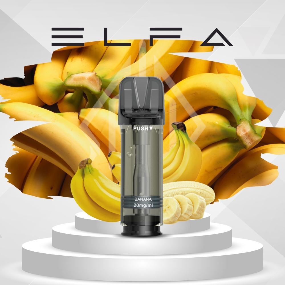 10x ELFBAR ELFA Banana 20mg Nikotin 2er Pack