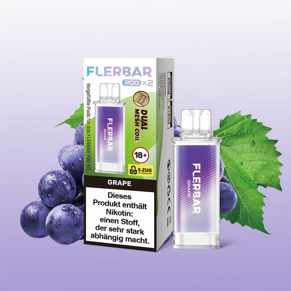 10x Flerbar Pods 10% Akkuträger Gratis