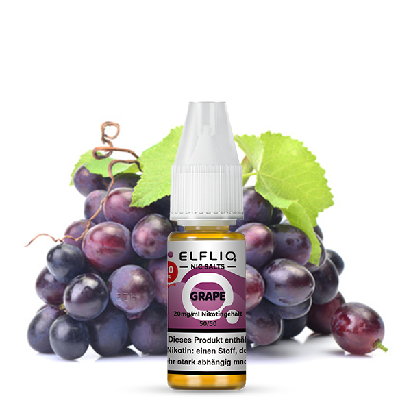 10x Liquid Grape - Elfliq by Elf Bar