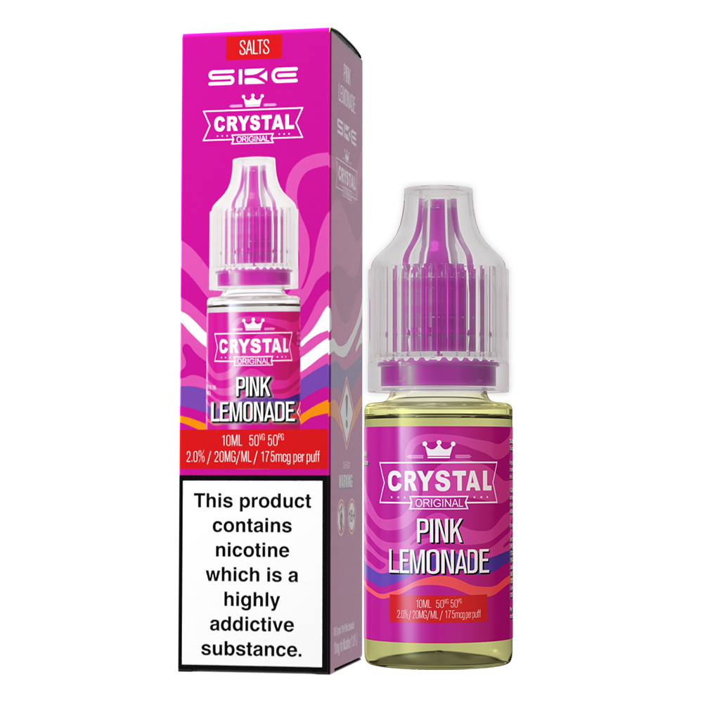 10x SKE Crystal Liquid - Pink Lemonade - 10ml Nikotinsalzliquid
