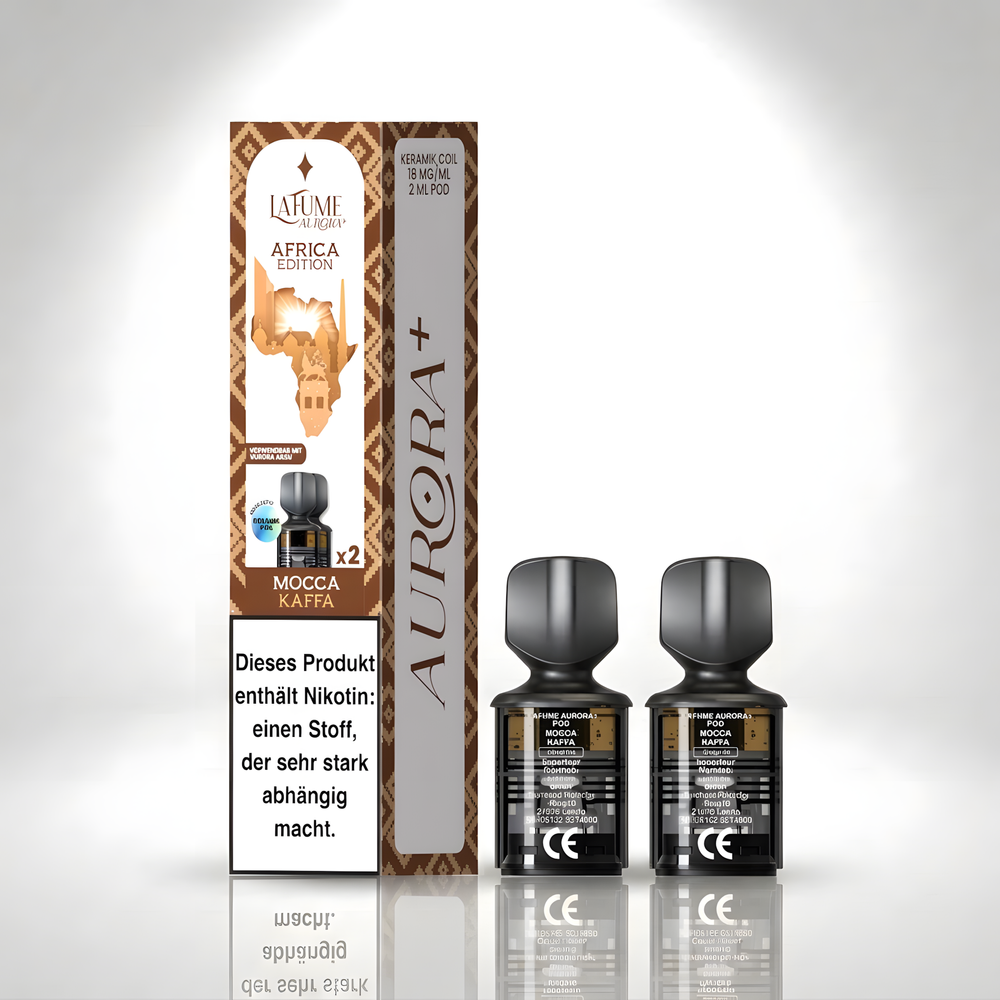 10x Lafume Aurora Pod - Mokka Kaffa 20mg Nikotin - 2er Pack