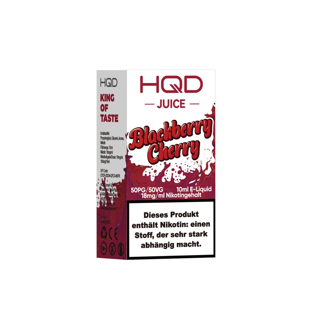 10x HQD Cirak Juice - Blackberry Cherry