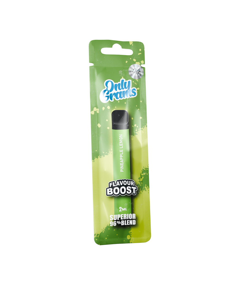 10x OnlyGrams Flavor Boost - Pineapple Lemon (96% Blend Sativa)