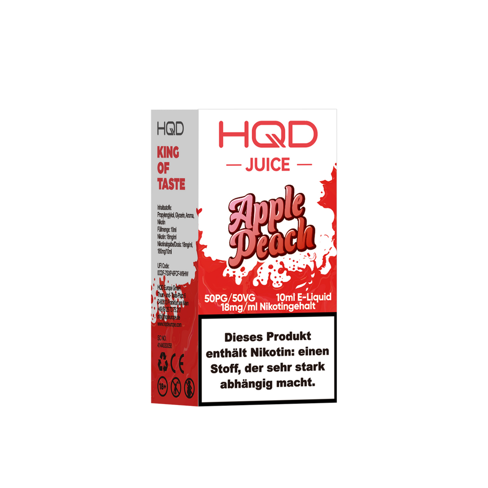 10x HQD Cirak Juice - Apple Peach