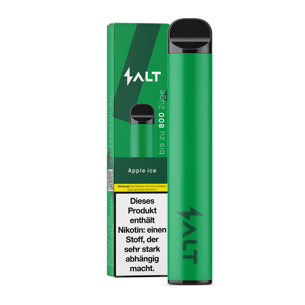 10x Salt Switch Apple Ice 20mg/ml Einweg E-Zigarette