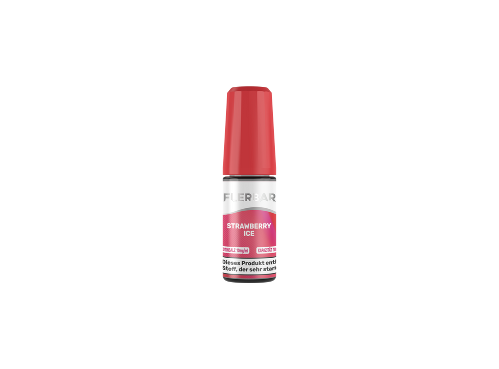 10x Flerbar Liquid - Strawberry Ice - 10ml