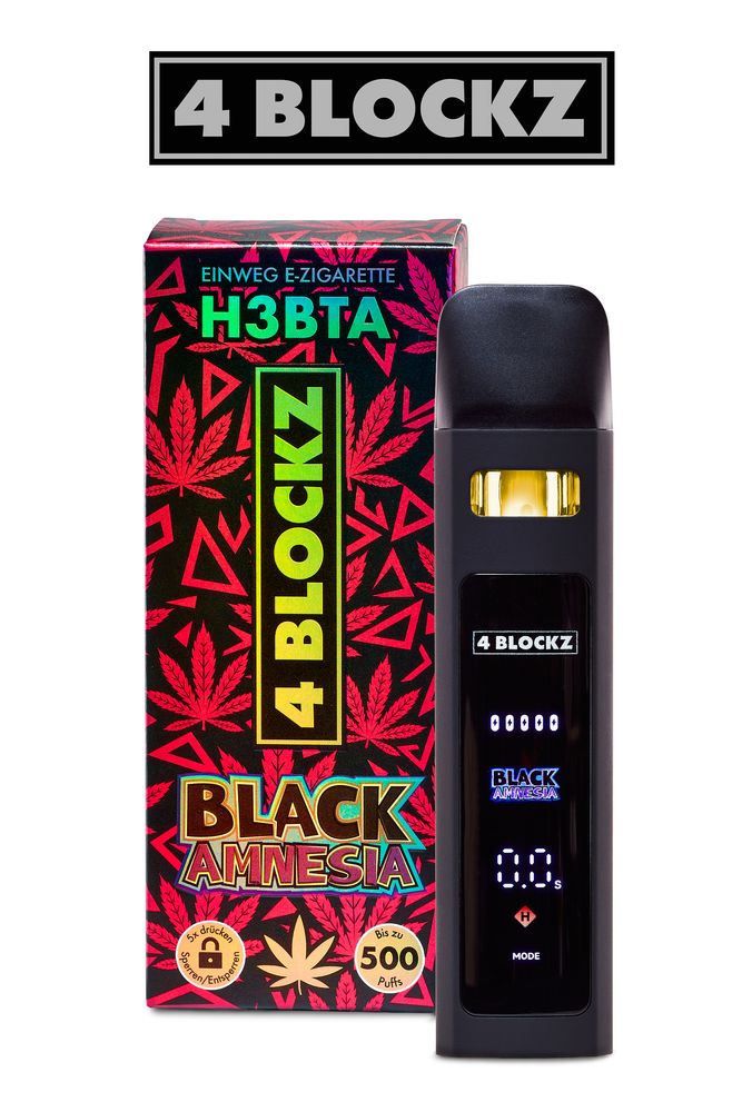 10x 4 Blockz Digital - H3BTA - Black Amnesia (1ml CRD)