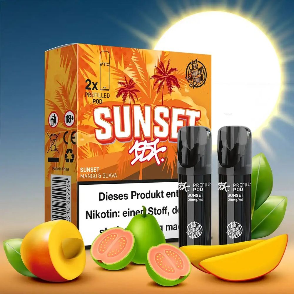 10x 187 Strassenbande Prefilled Pod - Sunset