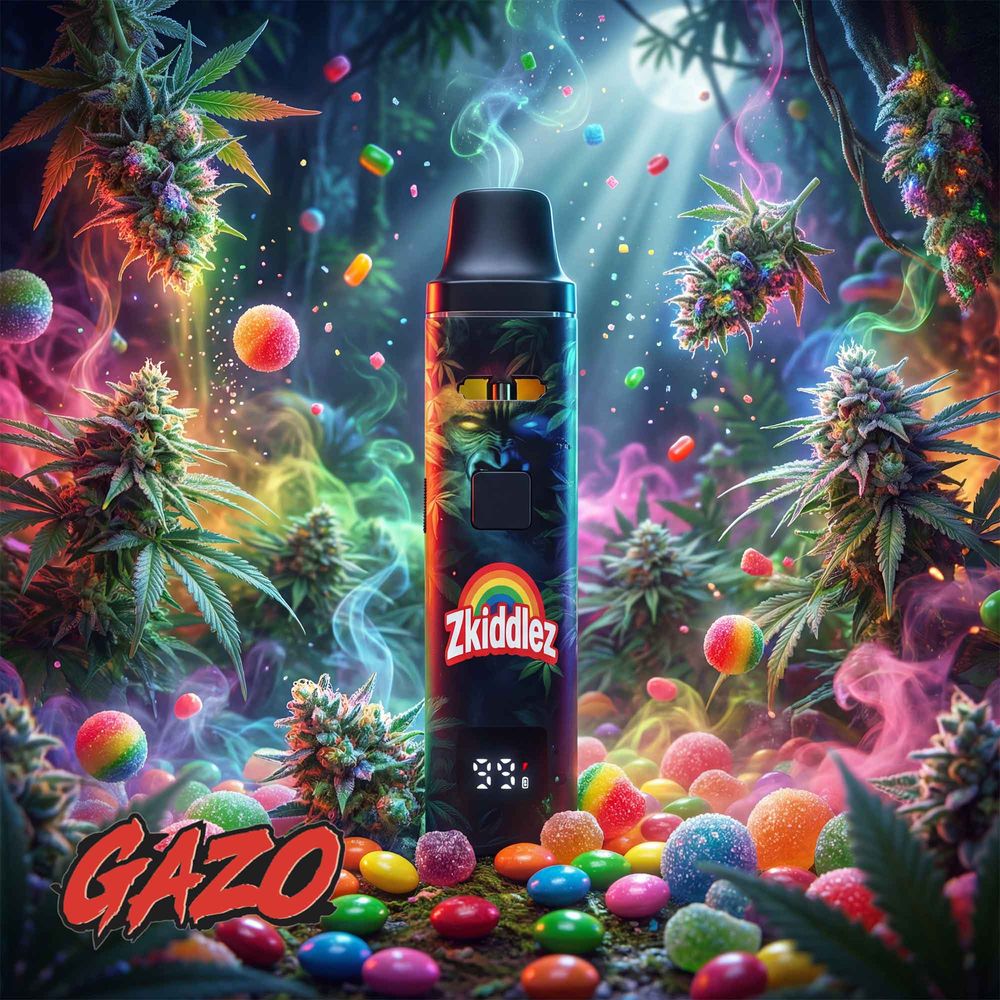 10x Gazo Pro - H3BTA - Zkittlez (1ml) - by Gzuz