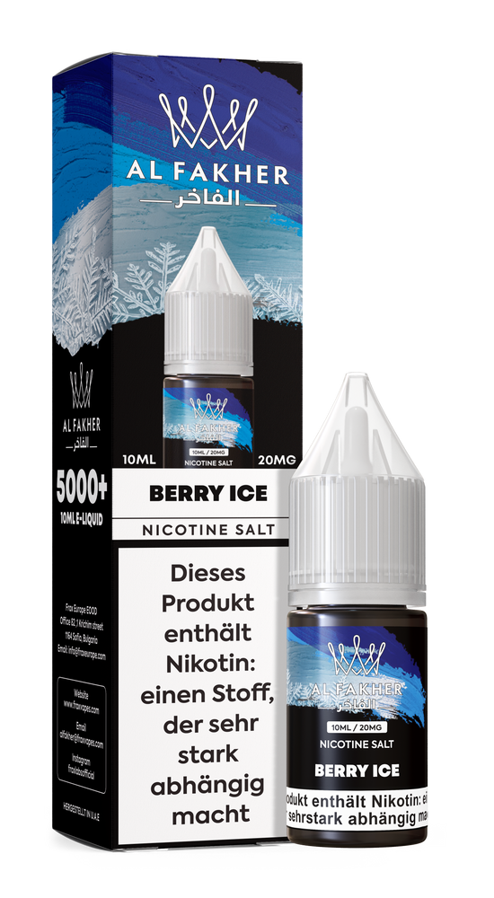 10x Al Fakher Liquid - BERRY ICE