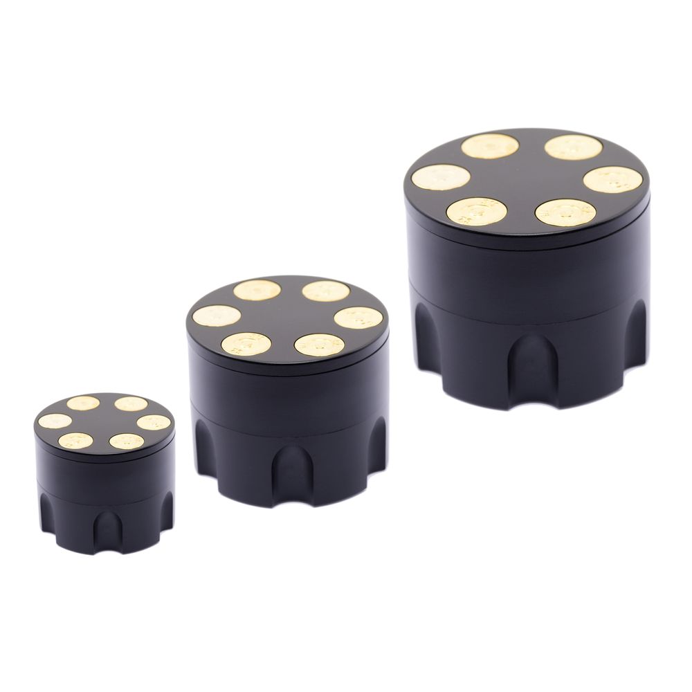 9x Atomic Grinder Revolver Trommel 3 teile