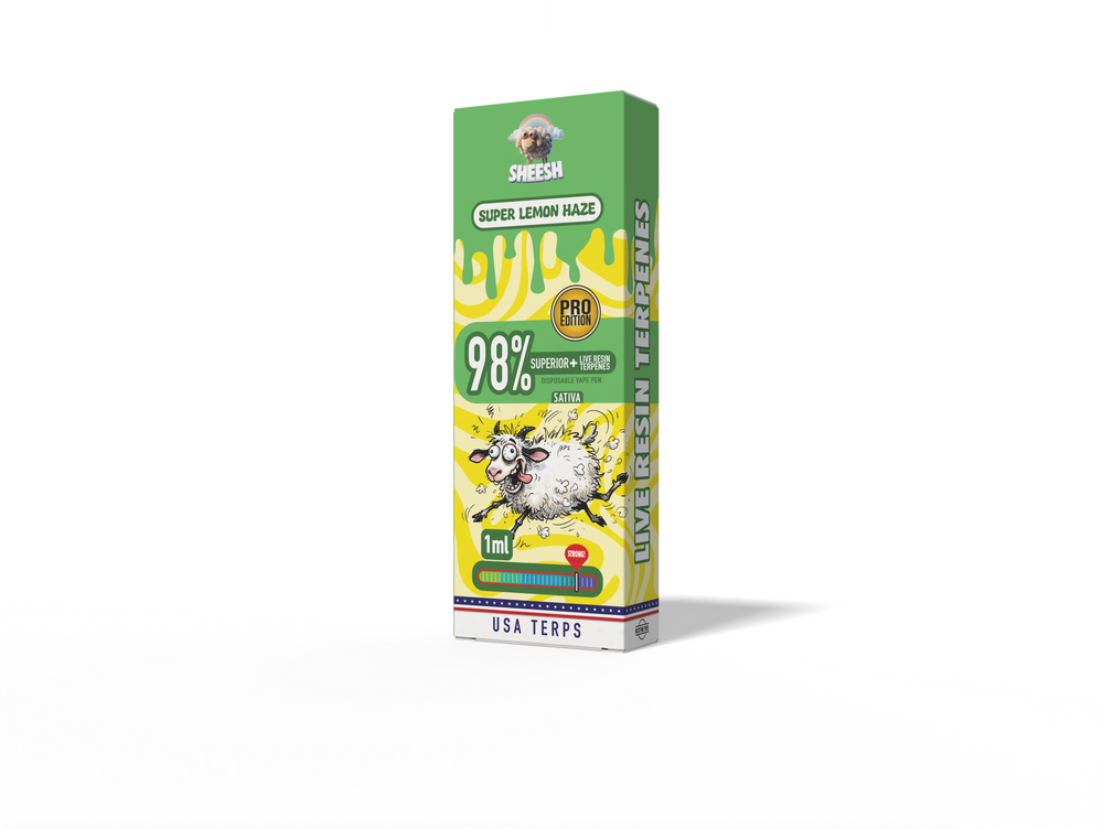 10x SHEESH - Superior Pro - Super Lemon Haze - 1ml