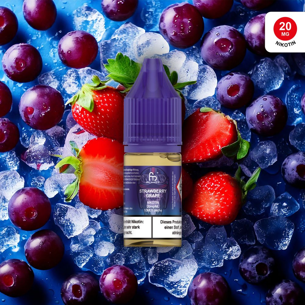 10x RandM Liquid - Strawberry Grape - 10ml