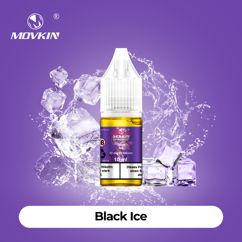 10x Movkin Liquid Black Ice - 10ml