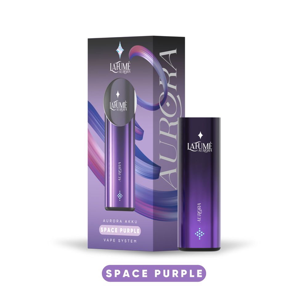 10x Lafume Aurora Akkuträger - Space Purple - 600 mAh