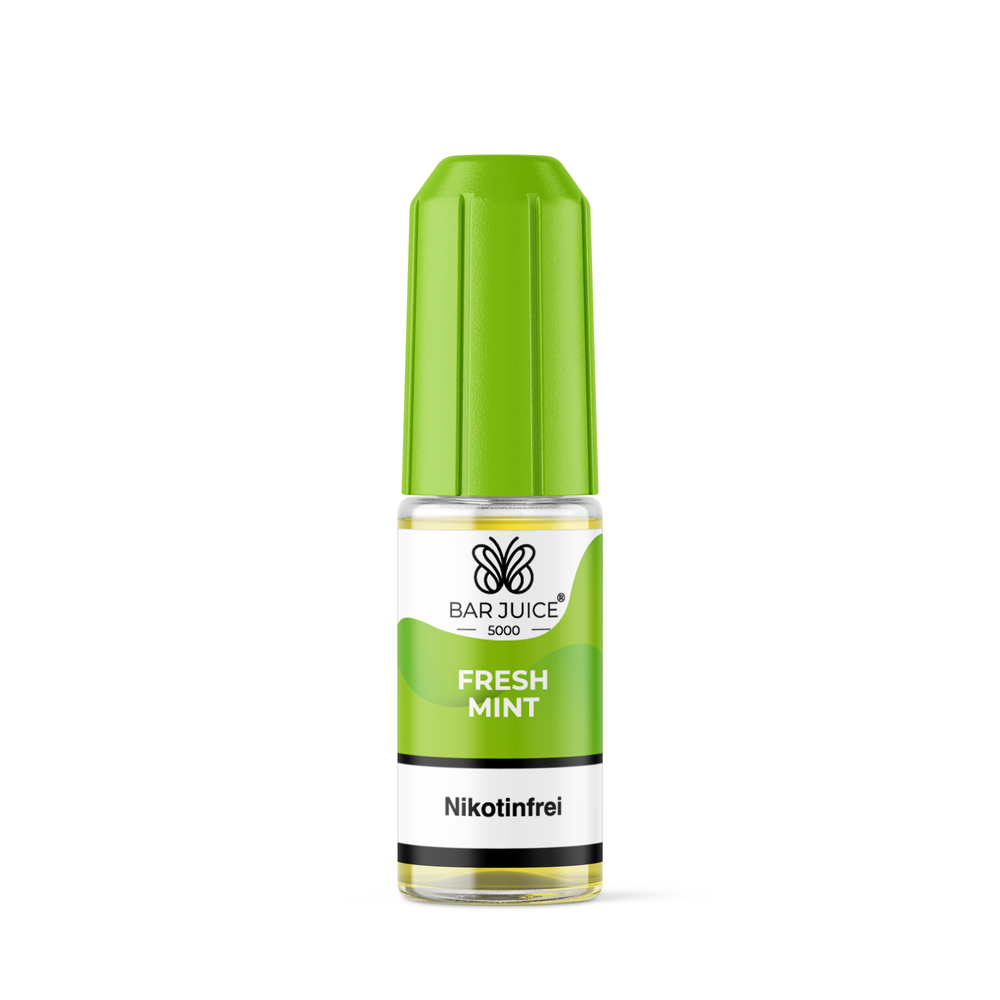 10x Bar Juice 5000 Fresh Mint Nikotinsalz Liquid 10 ml