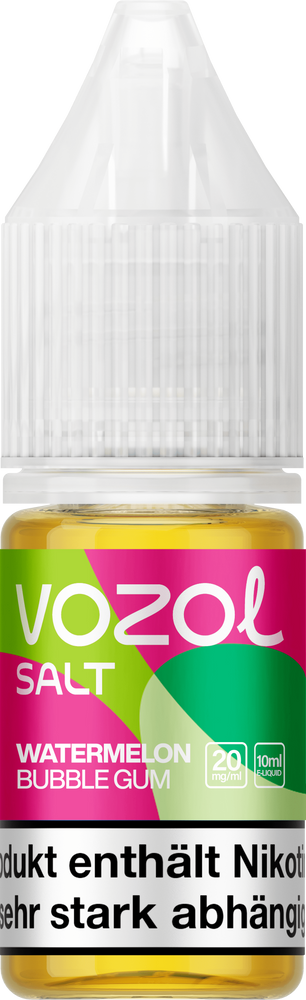 10x Vozol Liquid - Watermelon Bubble Gum - 10ml
