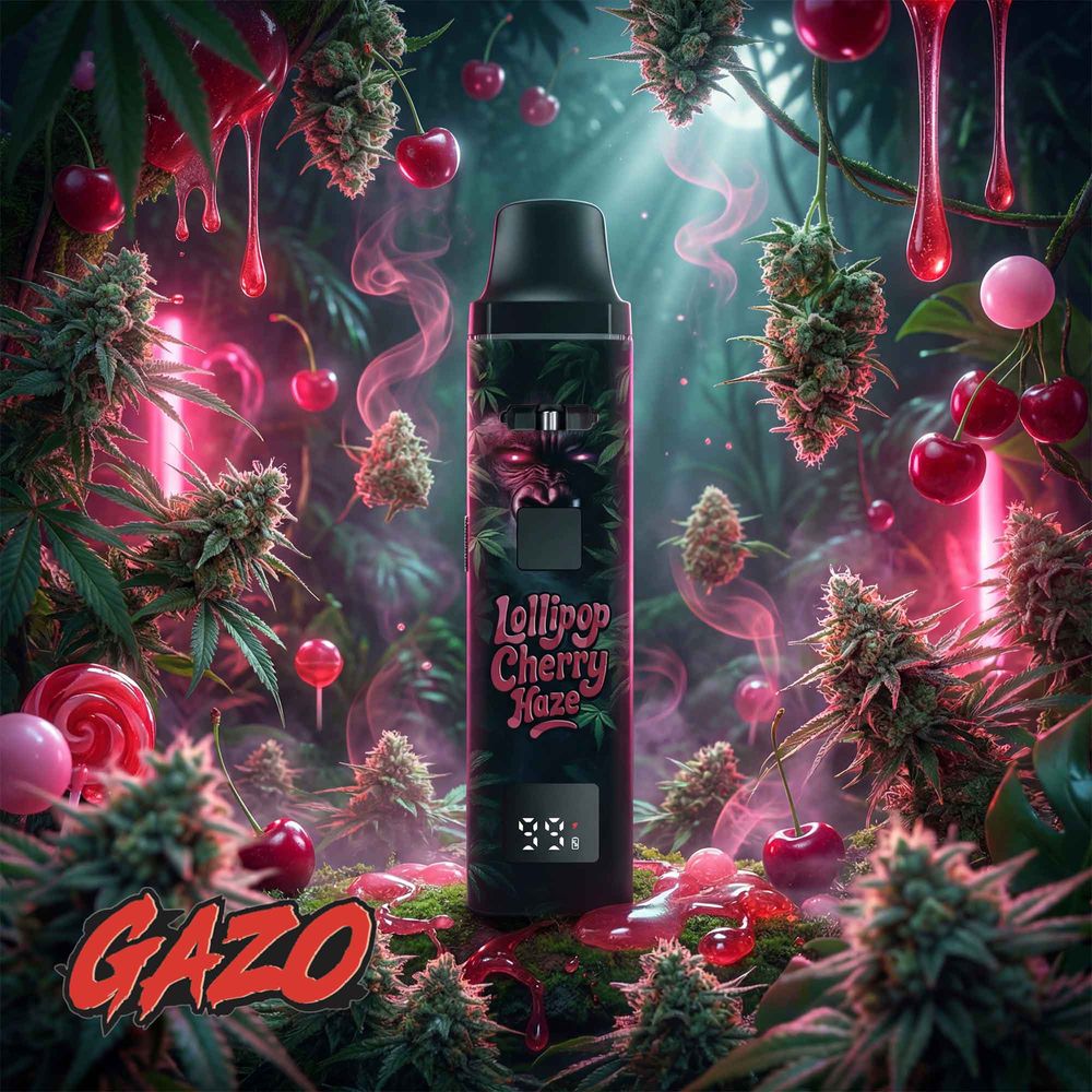 10x Gazo Pro - H3BTA - Lollipop Cherry (1ml) - by Gzuz